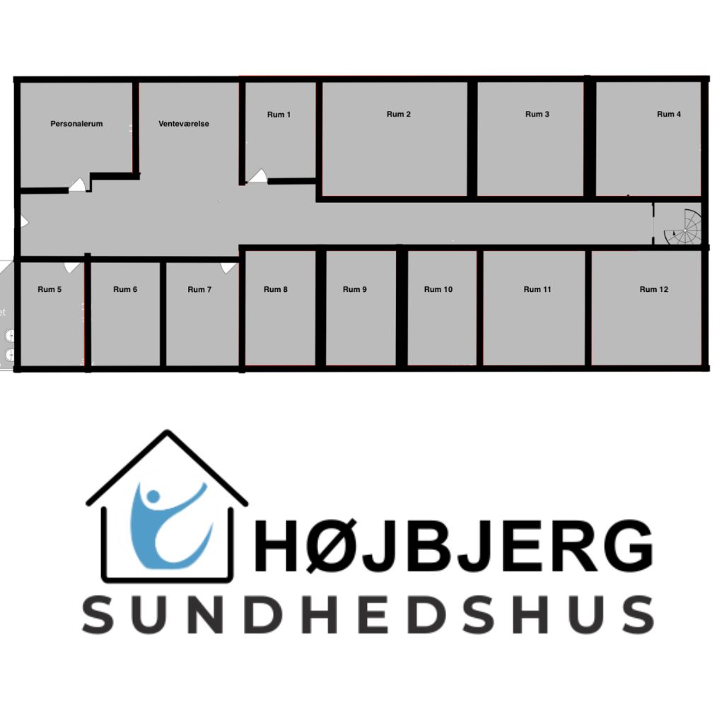 Højbjerg Sundhedshus - Plantegning
