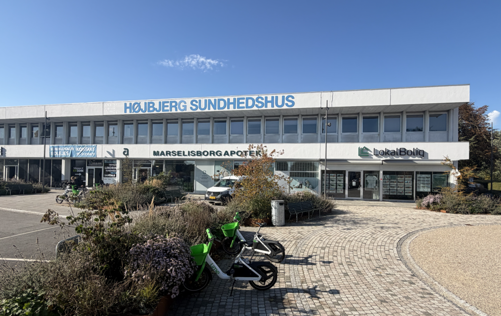 Facade af Højbjerg Sundhedshus